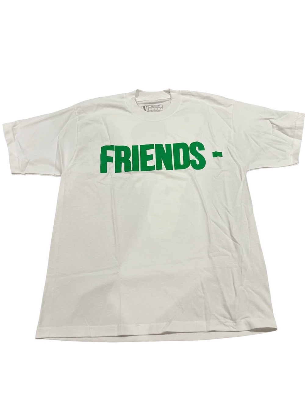 VLONE ‘FRIRNDS’ Graphic Tee - White with Green Logo